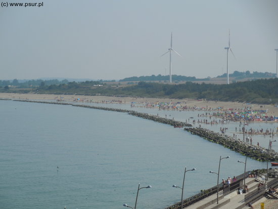 Plaża w Darłówku Wschodnim