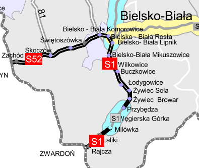 Nowe autostrady w okolicach Bielska-Białej